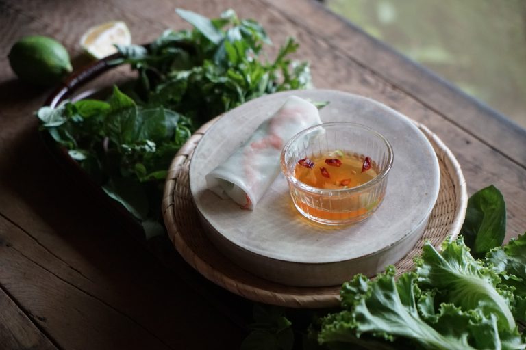 盧怡安專欄／包進越南生春捲裡的 台式噴汁脆蔬