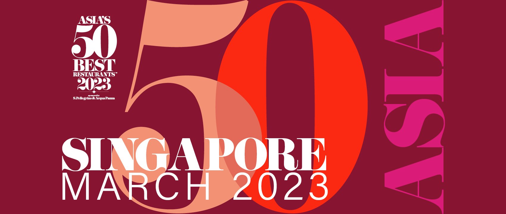 亞洲50最佳餐廳公佈2023年度51至100名單 3月28日將於新加坡公布前50