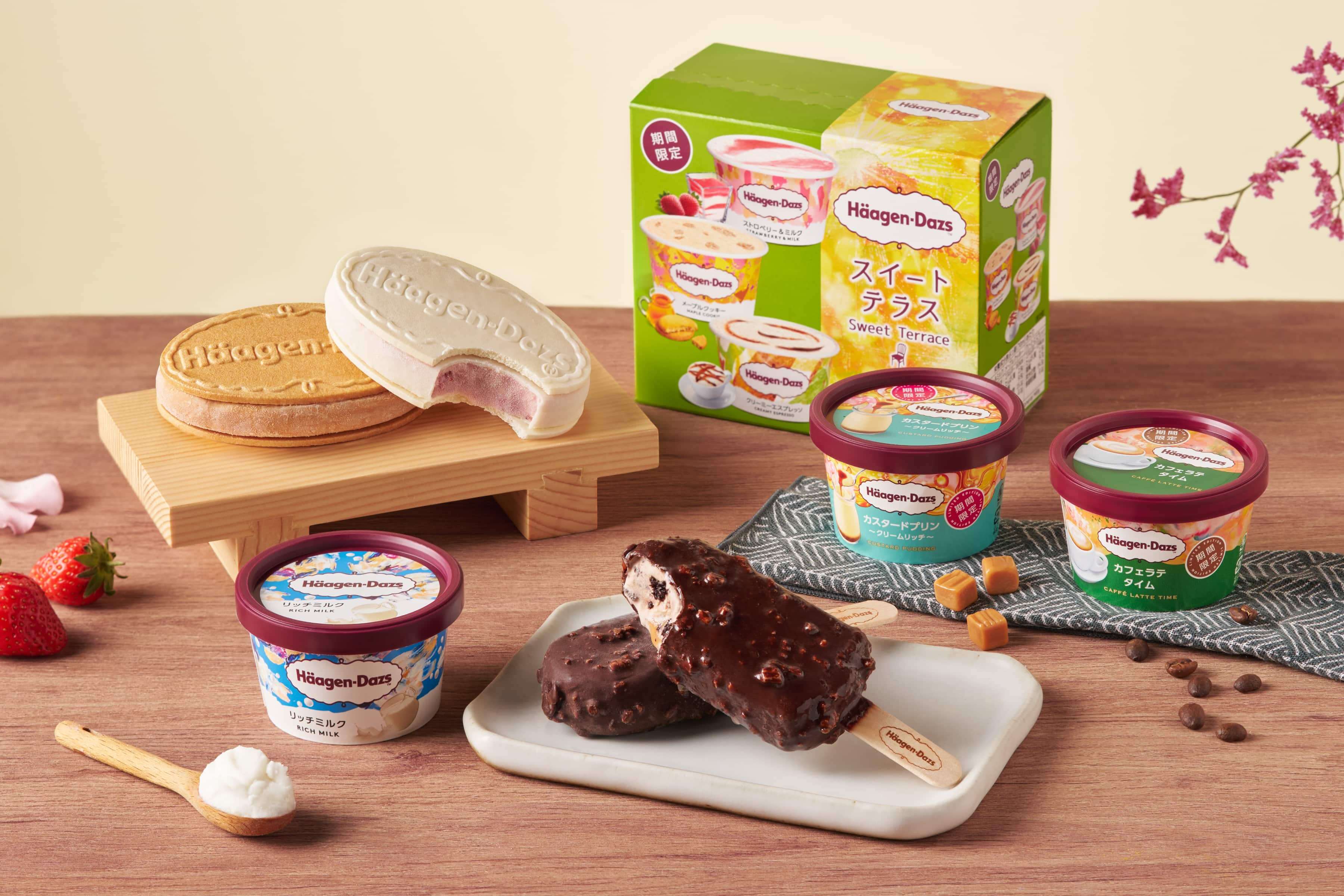 哈根達斯日本限定口味首度登台 冰淇淋雪酥夢幻上市